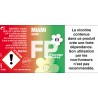 Etiquette e-liquide Miami 12mg Flavour Power